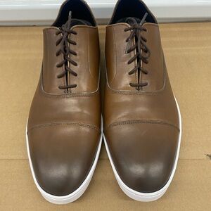 Allen Edmonds Park Avenue Brown Captoe Sneakers